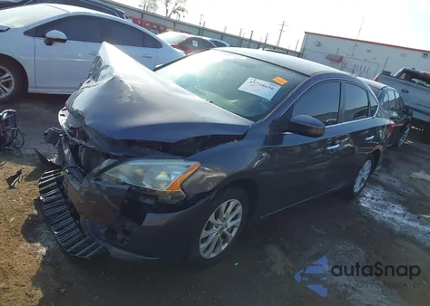 2015 Nissan Sentra Sv from USA, damaged, VIN 3N1AB7AP5FY296041